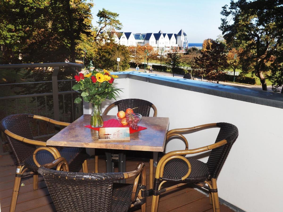 Kaiservillen Heringsdorf - Ferienwohnung Mit 2 Schlafzimmern Und Balkon D202 Luaran gambar